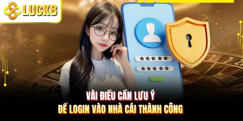 Vài điều cần lưu ý để login vào nhà cái thành công